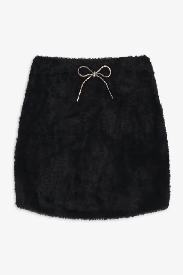 Women Vivienne Mini Skirt Black For Love and Lemons Knitwear Women Vivienne Mini Skirt Black For Love and Lemons Knitwear