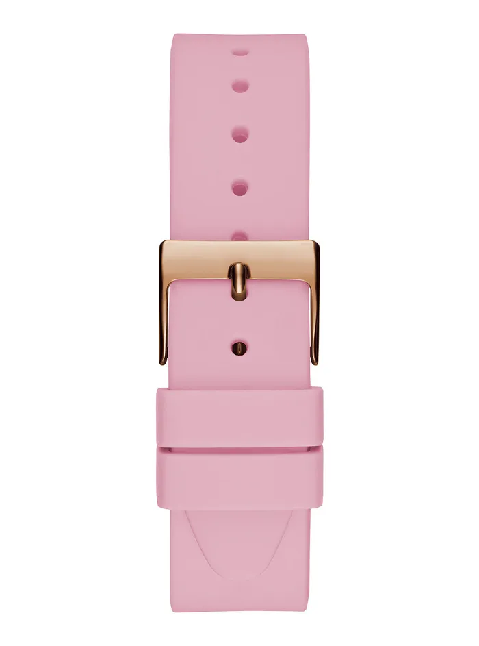 Women Watches GUESS Pink Lady Idol Silicone Watch Women Watches GUESS Pink Lady Idol Silicone Watch