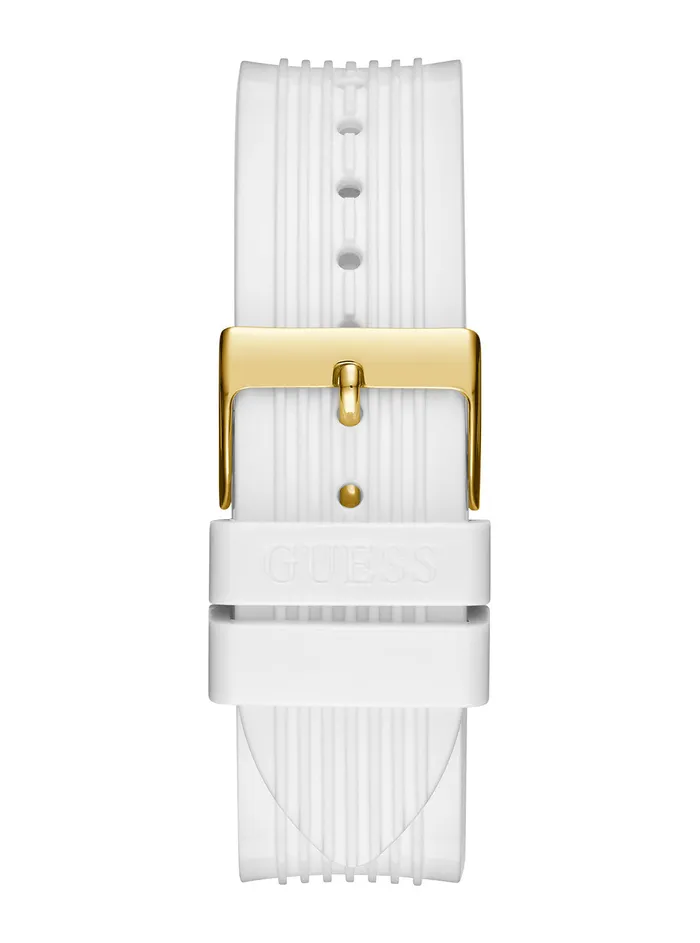 Women Watches GUESS White Gold Athena Watch Women Watches GUESS White Gold Athena Watch