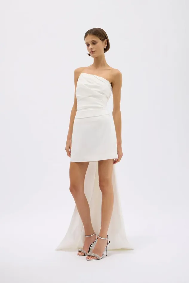 Women White Dresses Rachel Gilbert BANKS SKIRT Women White Dresses Rachel Gilbert BANKS SKIRT