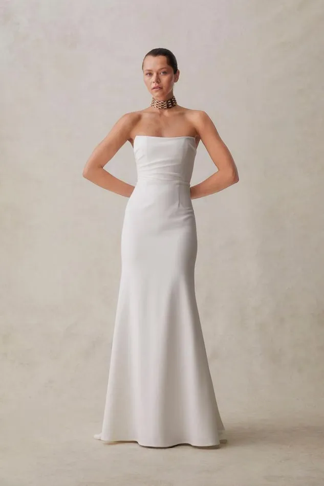 Women White Dresses Rachel Gilbert Rachel Gilbert Bridal ARLO GOWN 8211 IVORY
