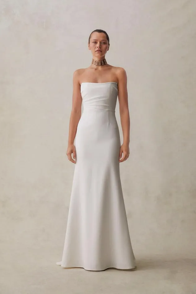 Women White Dresses Rachel Gilbert Rachel Gilbert Bridal ARLO GOWN 8211 IVORY