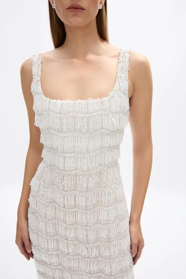 Women White Dresses Rachel Gilbert Sophia Gown Ivory