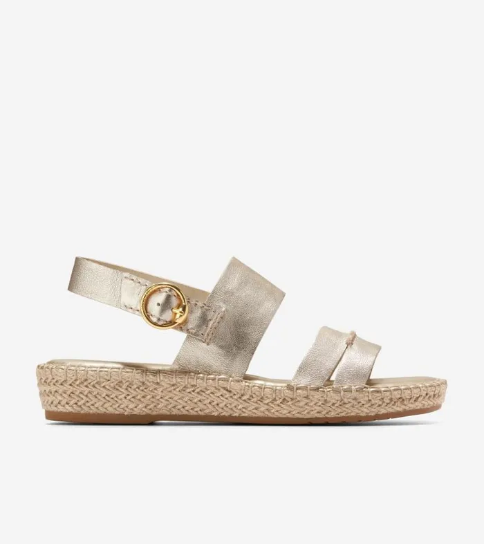 Women Women039s CLOUDFEEL TILDEN SANDAL Gold Cole Haan Sandals
