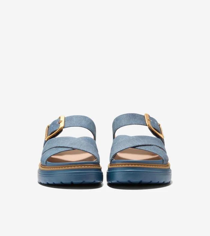 Women Women039s Fraya Slide Sandals Blue Cole Haan Sandals Women Women039s Fraya Slide Sandals Blue Cole Haan Sandals