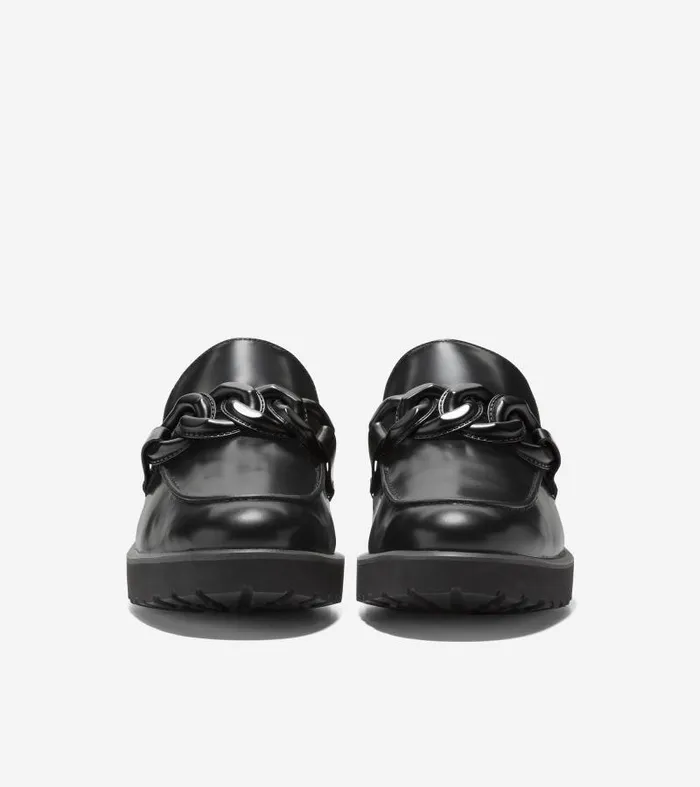 Women Women039s Geneva Chain Loafer Black Cole Haan Loafers and Drivers Women Women039s Geneva Chain Loafer Black Cole Haan Loafers and Drivers
