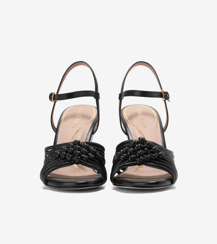 Women Women039s JITNEY KNOT WEDGE Black Cole Haan Sandals Women Women039s JITNEY KNOT WEDGE Black Cole Haan Sandals