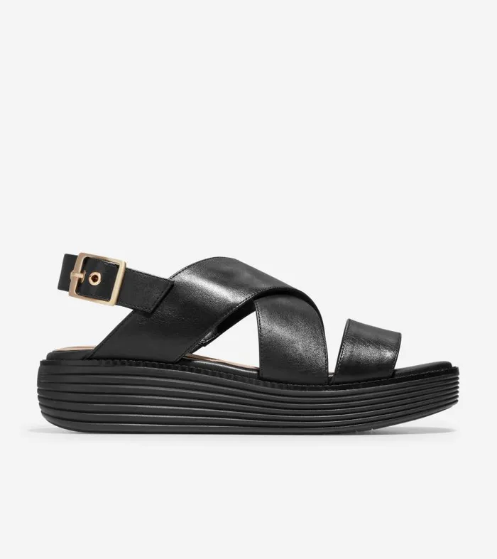 Women Women039s ORIGINALGRAND PLATFORM SANDAL Black Cole Haan Sandals Women Women039s ORIGINALGRAND PLATFORM SANDAL Black Cole Haan Sandals