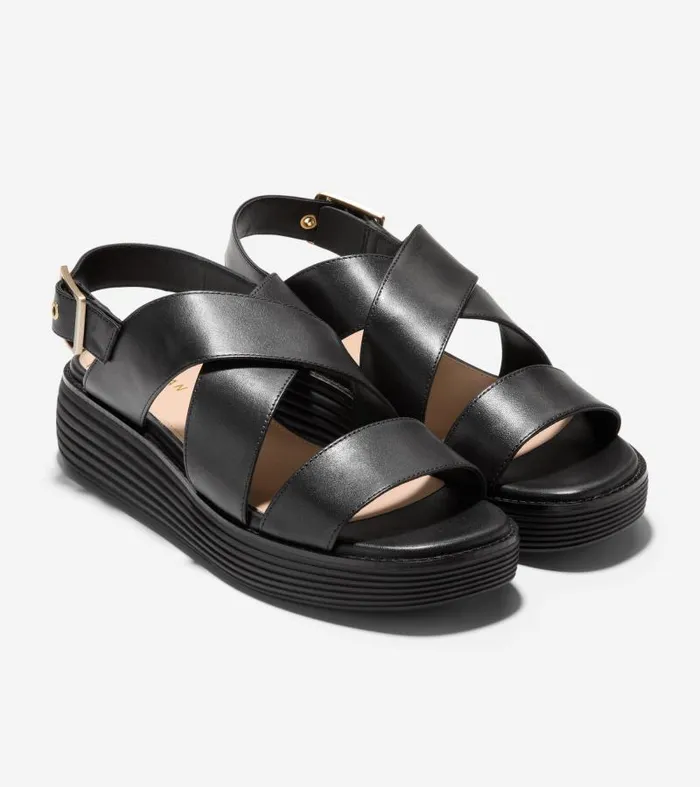 Women Women039s ORIGINALGRAND PLATFORM SANDAL Black Cole Haan Sandals Women Women039s ORIGINALGRAND PLATFORM SANDAL Black Cole Haan Sandals