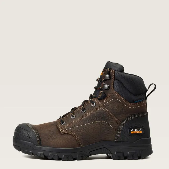 Women Work Boots and Shoes Ariat Treadfast 6quot Waterproof Work Boot Dark Brown Women Work Boots and Shoes Ariat Treadfast 6quot Waterproof Work Boot Dark Brown