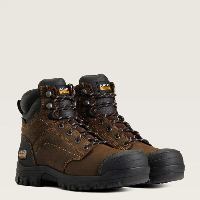 Women Work Boots and Shoes Ariat Treadfast 6quot Waterproof Work Boot Dark Brown Women Work Boots and Shoes Ariat Treadfast 6quot Waterproof Work Boot Dark Brown
