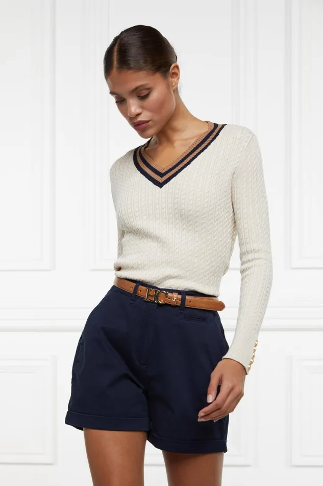 Women Zoe Knit Almond Holland Cooper Knitwear Women Zoe Knit Almond Holland Cooper Knitwear