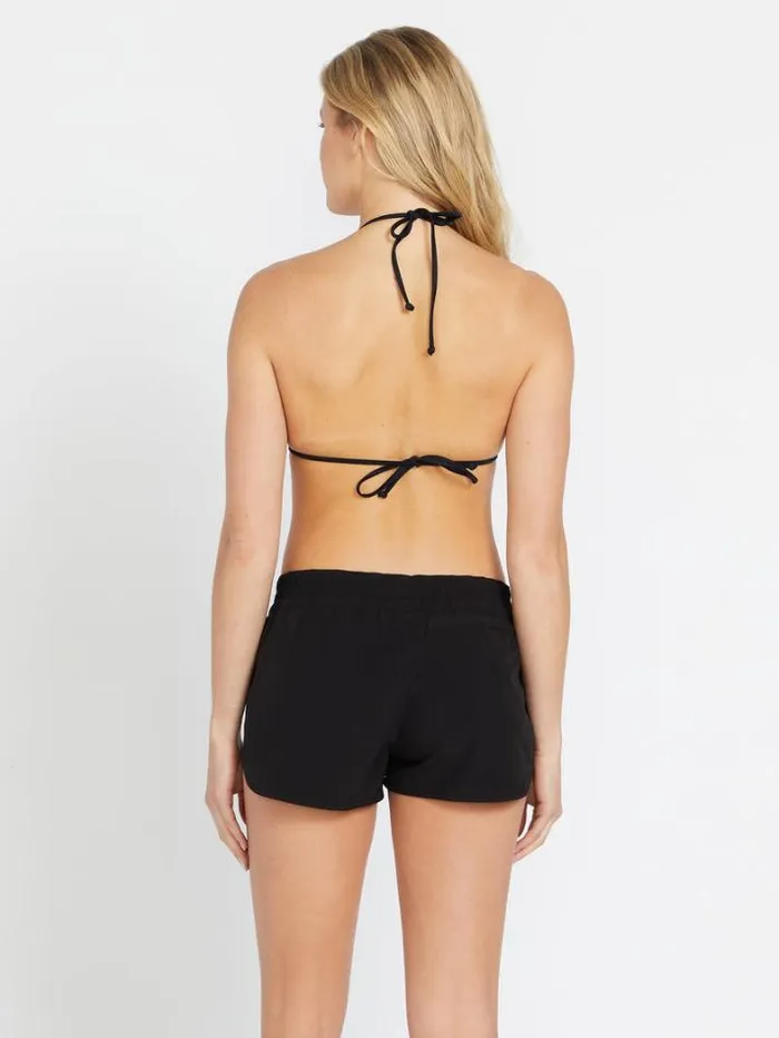 Womens Boardshorts Volcom Simply Solid 2034 Boardshorts 8211 Black