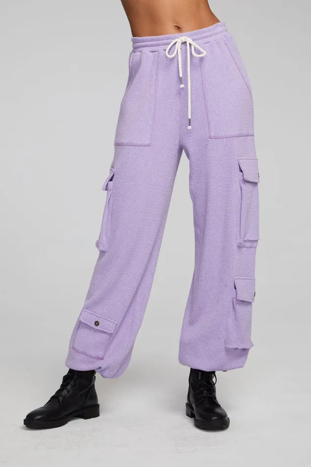Womens Bottoms Chaser Brand Bily Digital Lavender Jogger