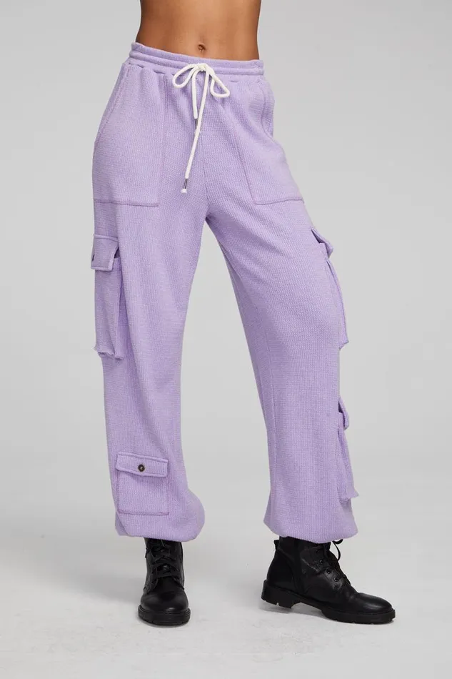 Womens Bottoms Chaser Brand Bily Digital Lavender Jogger