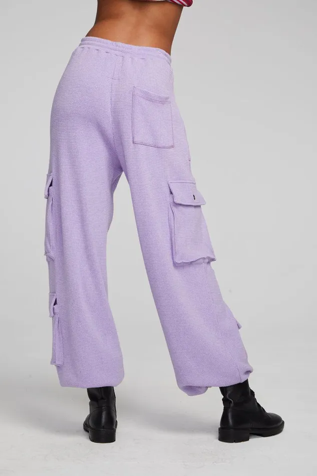 Womens Bottoms Chaser Brand Bily Digital Lavender Jogger