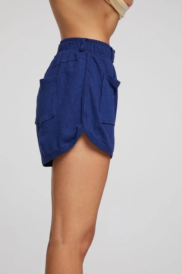Womens Bottoms Chaser Brand Cetara French Blue Shorts