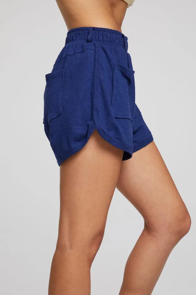Womens Bottoms Chaser Brand Cetara French Blue Shorts