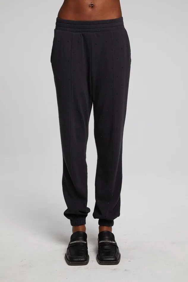 Womens Bottoms Chaser Brand Essential Licorice Jogger