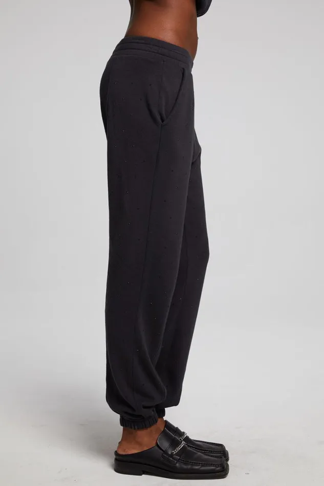 Womens Bottoms Chaser Brand Essential Licorice Jogger