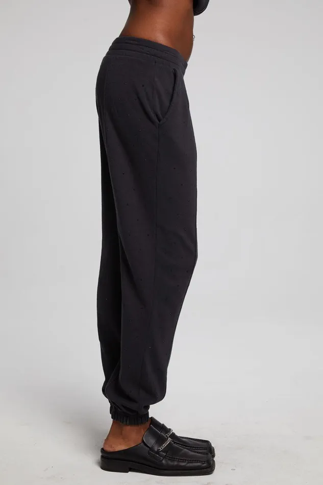 Womens Bottoms Chaser Brand Essential Licorice Jogger