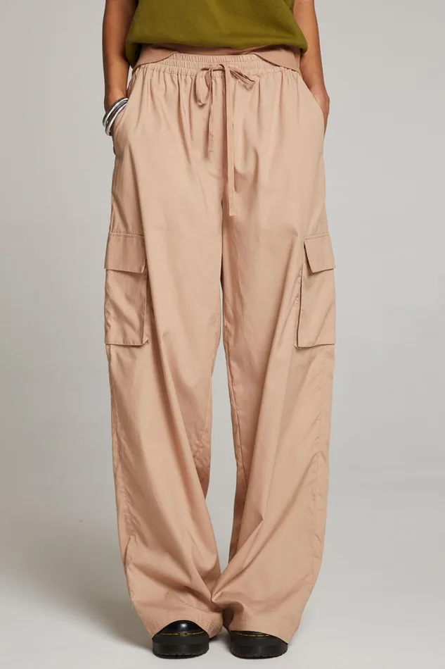 Womens Bottoms Chaser Brand Iris Warm Taupe Trouser