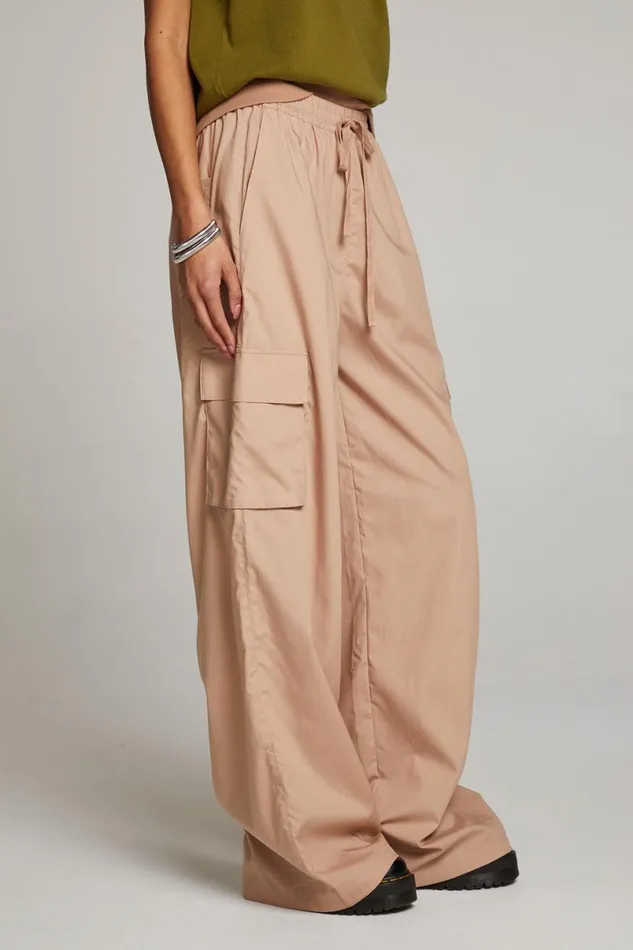 Womens Bottoms Chaser Brand Iris Warm Taupe Trouser