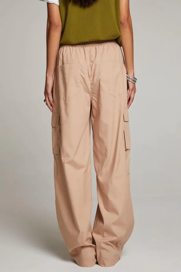Womens Bottoms Chaser Brand Iris Warm Taupe Trouser
