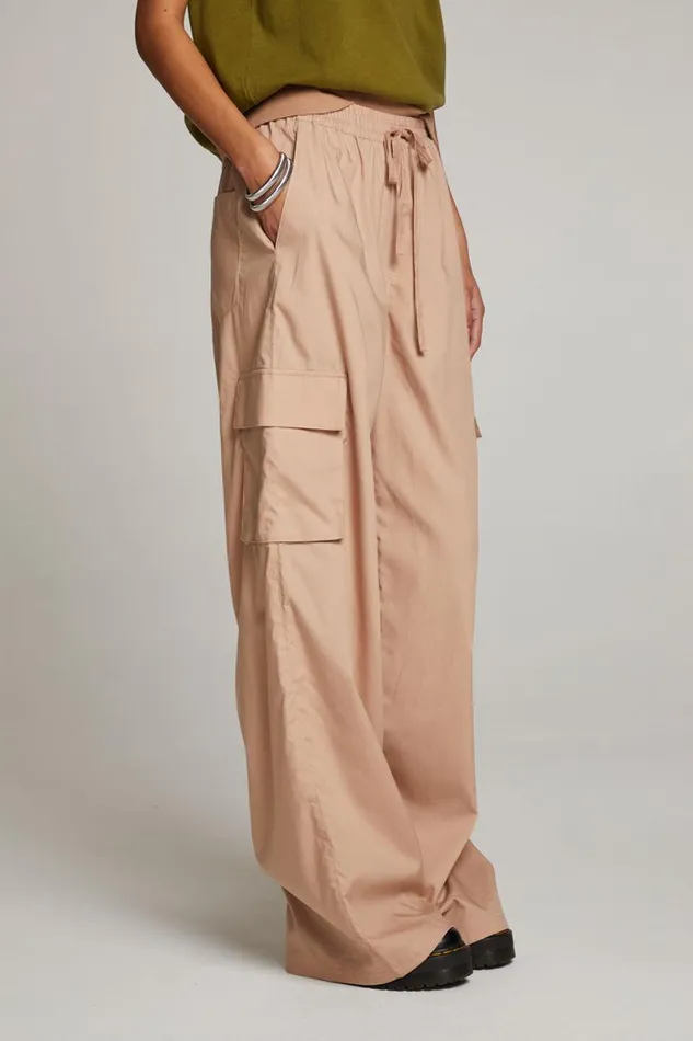 Womens Bottoms Chaser Brand Iris Warm Taupe Trouser