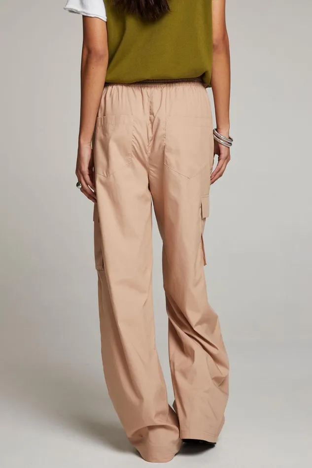 Womens Bottoms Chaser Brand Iris Warm Taupe Trouser