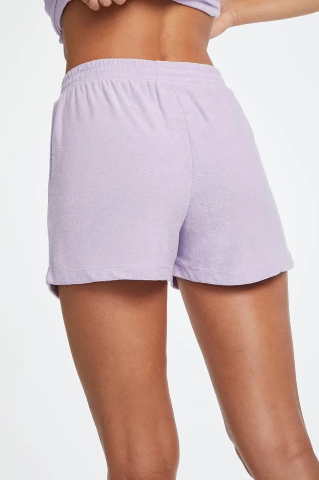 Womens Bottoms Chaser Brand Ollie Boxer Shorts 8211 Digital Lavender