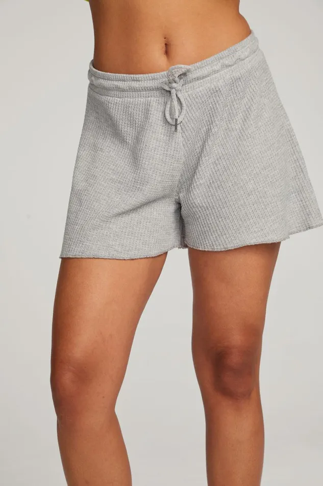 Womens Bottoms Chaser Brand Paseo Grey Marl Shorts