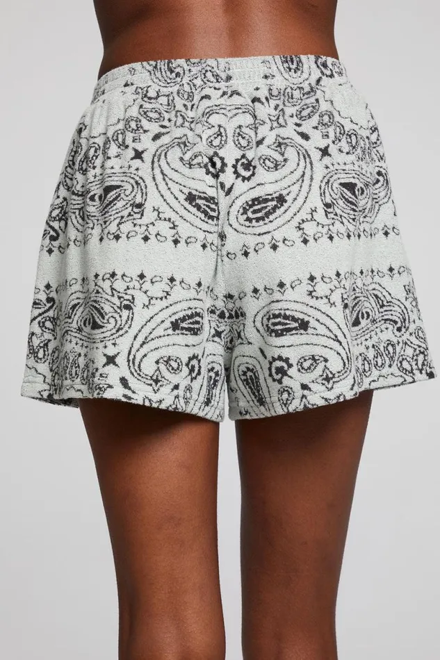 Womens Bottoms Chaser Brand Riley Matcha Bandana Short