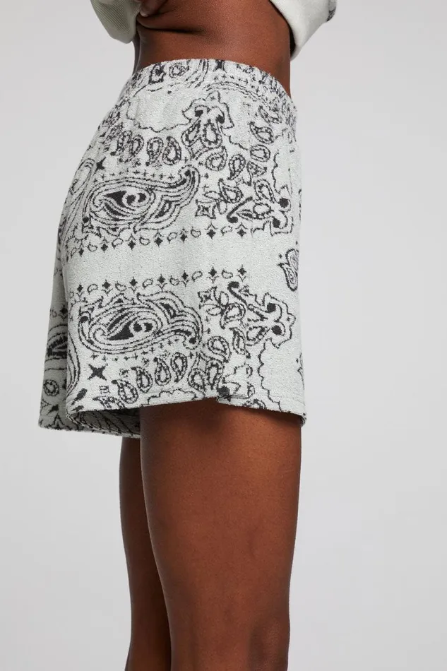 Womens Bottoms Chaser Brand Riley Matcha Bandana Short