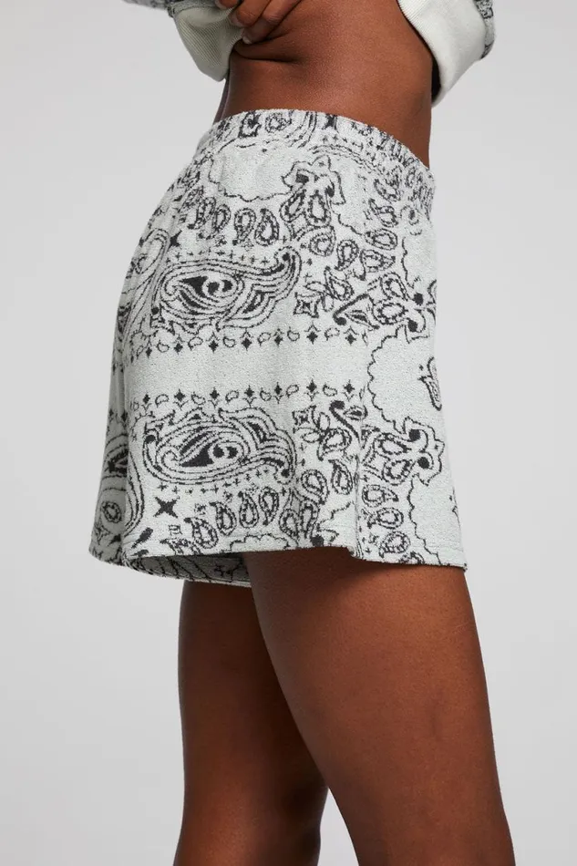 Womens Bottoms Chaser Brand Riley Matcha Bandana Short