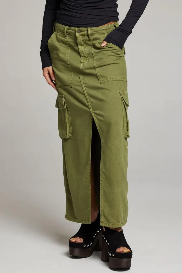 Womens Bottoms Chaser Brand Tri Sphagnum Maxi Skirt