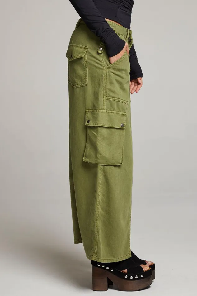 Womens Bottoms Chaser Brand Tri Sphagnum Maxi Skirt