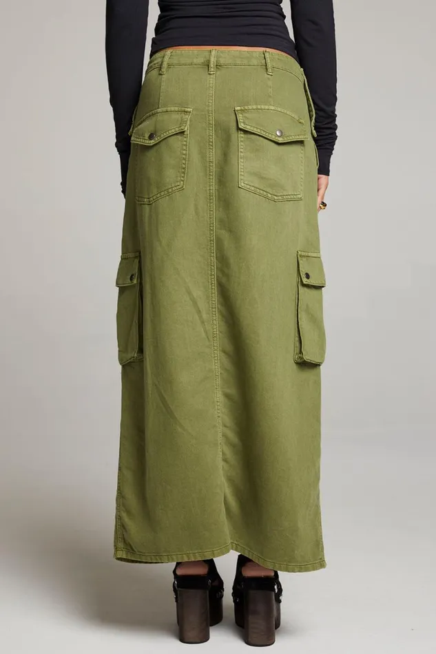 Womens Bottoms Chaser Brand Tri Sphagnum Maxi Skirt