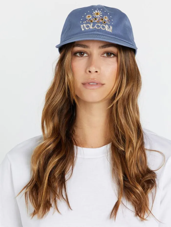 Womens Hats and Beanies Volcom Wonder Stone Hat 8211 Washed Blue