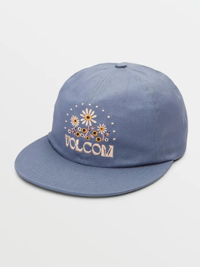 Womens Hats and Beanies Volcom Wonder Stone Hat 8211 Washed Blue