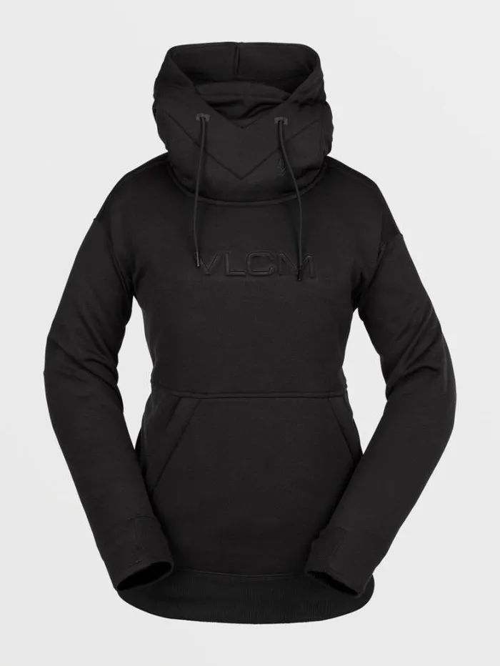Womens Hoodies and Sweatshirts Volcom Riding Hydro Hoodie 8211 Black