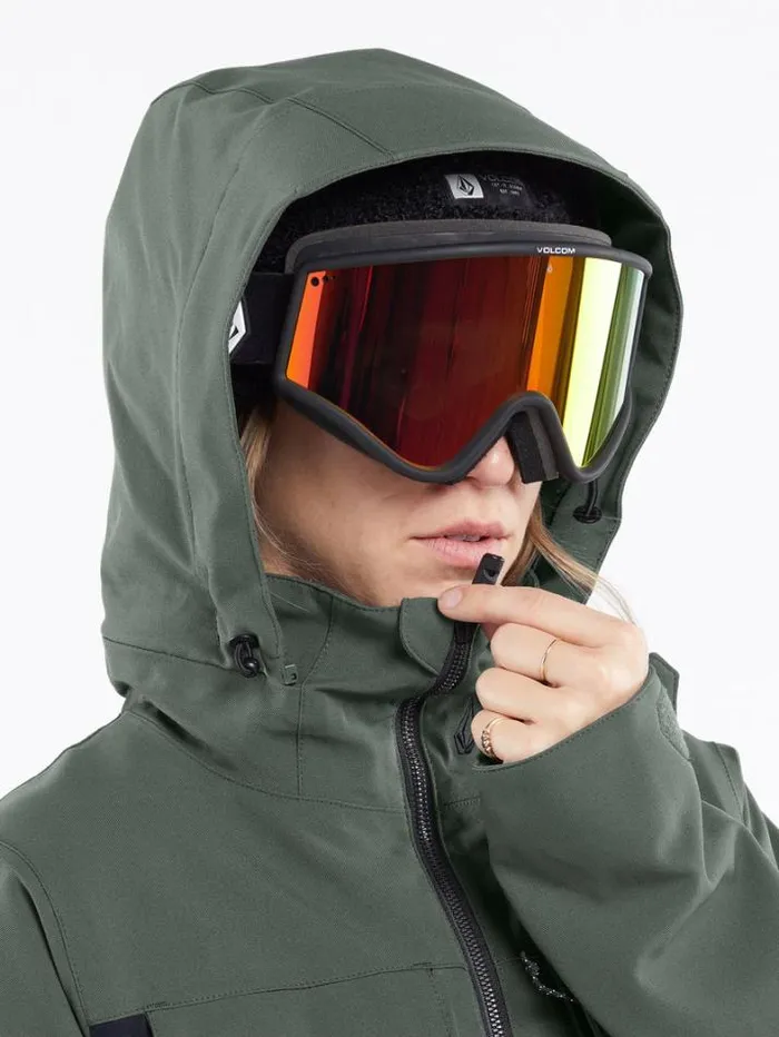 Womens Jackets Volcom Shiloh Snow Suit 8211 Eucalyptus