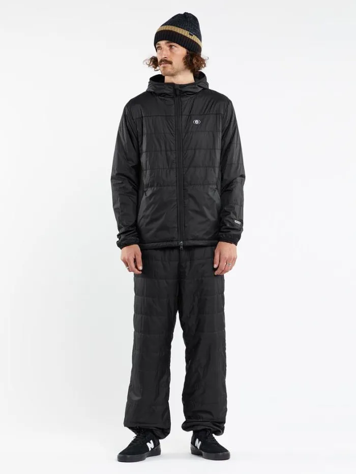 Womens Jackets Volcom Utility Puff Jacket 8211 Black