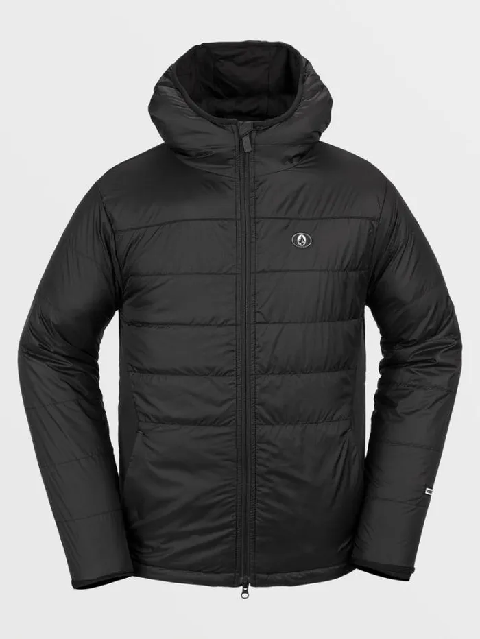 Womens Jackets Volcom Utility Puff Jacket 8211 Black