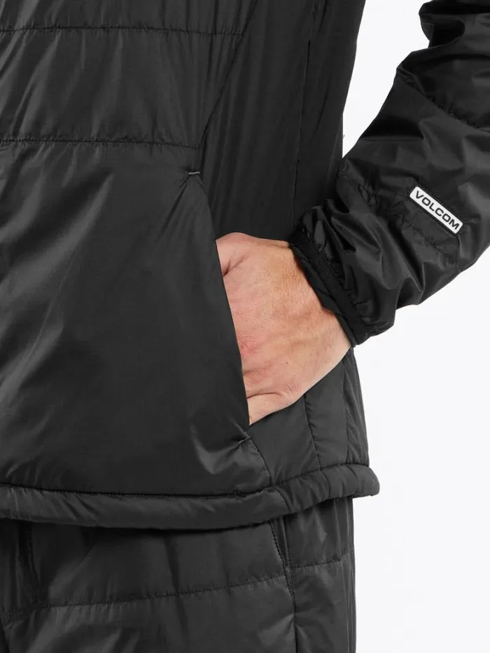 Womens Jackets Volcom Utility Puff Jacket 8211 Black