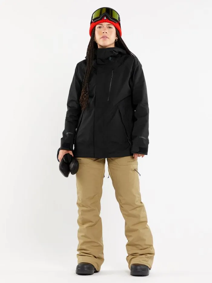 Womens Jackets Volcom VCo Aris Insulated Gore Jacket 8211 Black