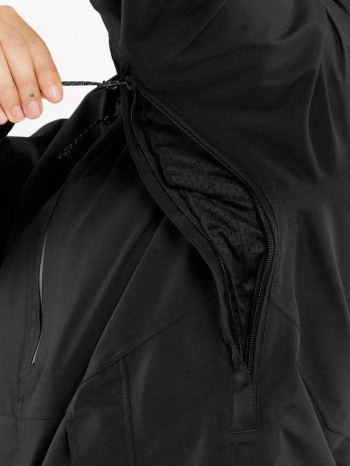 Womens Jackets Volcom VCo Aris Insulated Gore Jacket 8211 Black