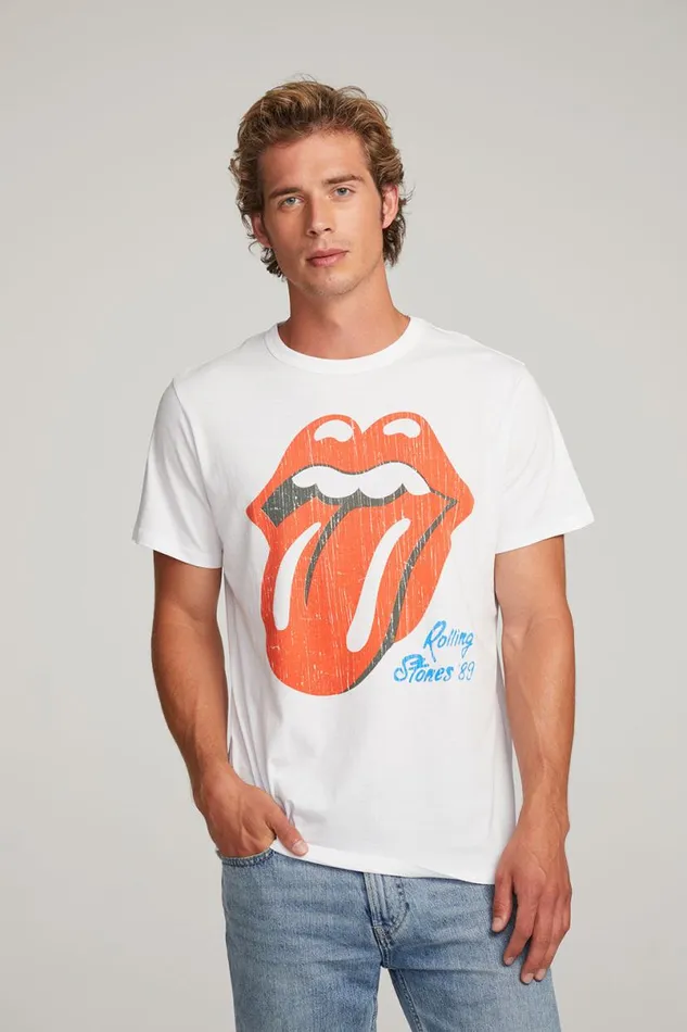 WomensMens Music Chaser Brand Rolling Stones Steel Wheels Tour Mens Tee