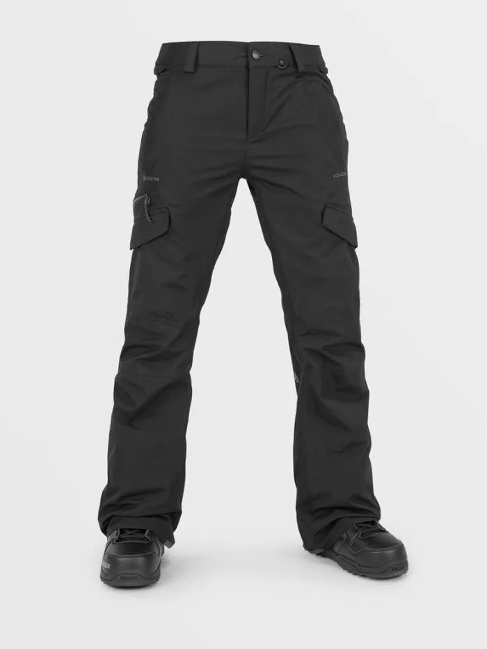 Womens Pants Volcom Aston GoreTex Pants 8211 Black