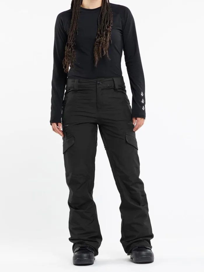 Womens Pants Volcom Aston GoreTex Pants 8211 Black